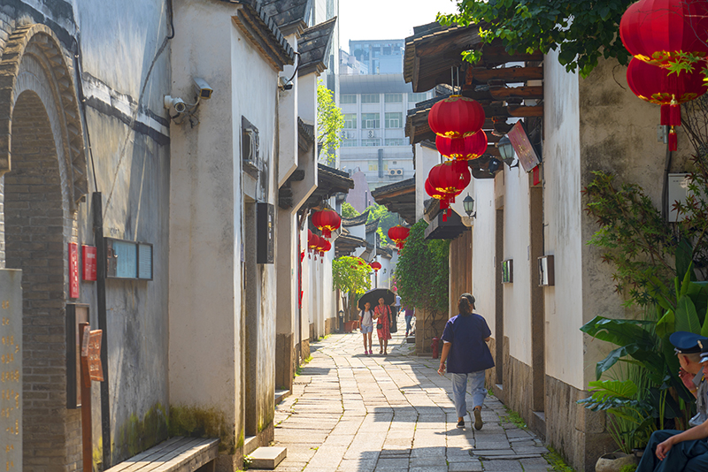 2019年6月28日，福州，三坊七巷風(fēng)光。